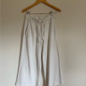 Eileen Fisher Wide Leg Terry Pant